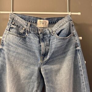 TWP Women's Light Blue Flare Jeans